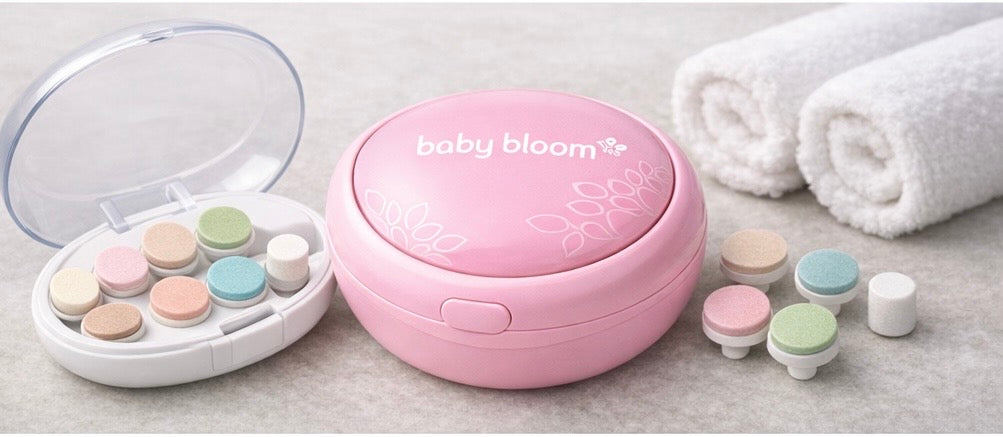 Baby Bloom™ Electric Baby Nail Trimmer – Safe & Pain-Free Grooming