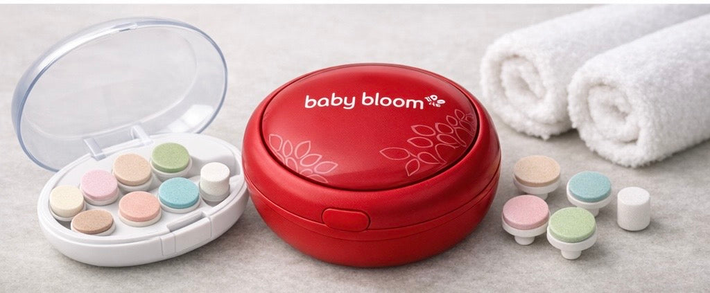 Baby Bloom™ Electric Baby Nail Trimmer – Safe & Pain-Free Grooming